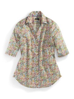 Millefleursbluse aus Liberty-Gewebe Millefleursbluse aus Liberty-Gewebe