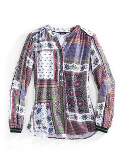 Shirtbluse Foulard Print Multicolor Shirtbluse Foulard Print Multicolor
