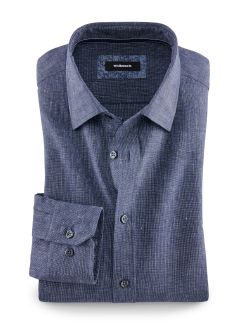 Denim-Leinenhemd Modern Fit Denim-Leinenhemd Modern Fit