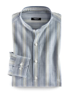 Stehkragen Havanna-Shirt Stehkragen Havanna-Shirt