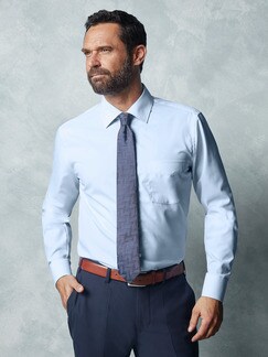 Extraglatt-Hemd Chambray Extraglatt-Hemd Chambray