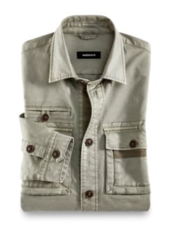 Hemdjacke Garment Dyed Hemdjacke Garment Dyed