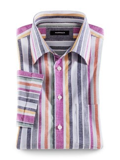 Leinenmix-Stretch-Hemd Leinenmix-Stretch-Hemd