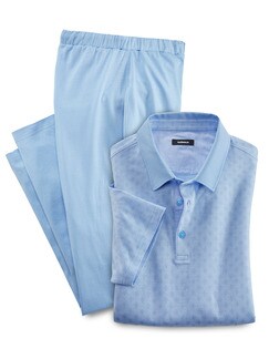 Polo-Schlafanzug Naturstretch Polo-Schlafanzug Naturstretch