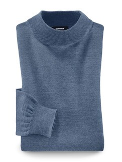 Merino-Mix Stehbund-Pullover Merino-Mix Stehbund-Pullover