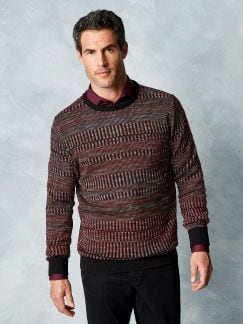 Jacquard- Pullover Farbklaviatur Jacquard- Pullover Farbklaviatur
