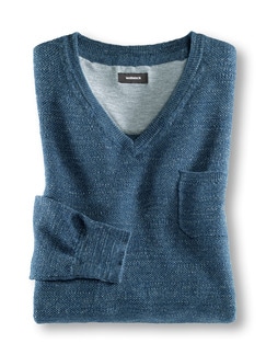 V- Pullover Flammengarn V- Pullover Flammengarn