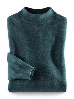 Merino-Mix Stehbund-Pullover Merino-Mix Stehbund-Pullover