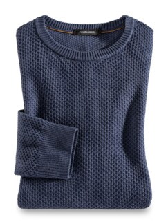 Rundhals-Pullover CashCotton Rundhals-Pullover CashCotton