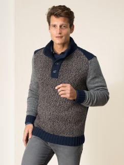Schalkragenpullover Cashmereblend Schalkragenpullover Cashmereblend