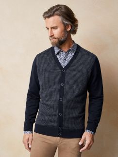 Jacquard-Cardigan Pepita Jacquard-Cardigan Pepita