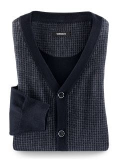 Jacquard-Cardigan Pepita Jacquard-Cardigan Pepita
