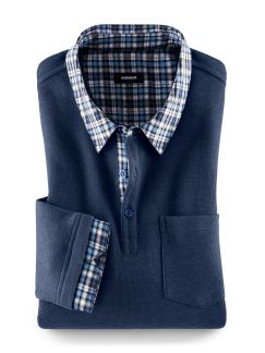 Hemd-Pullover 2 in 1 Hemd-Pullover 2 in 1