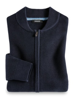 Zip-Strickjacke Soft Cotton Zip-Strickjacke Soft Cotton