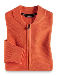 Zip-Strickjacke Soft Cotton Zip-Strickjacke Soft Cotton