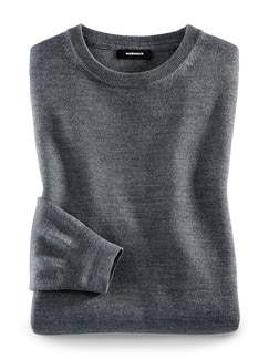 Merino-Mix Rundhals-Pullover Merino-Mix Rundhals-Pullover