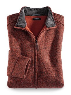Zwei-Lagen-Strickjacke Winterwarm Zwei-Lagen-Strickjacke Winterwarm