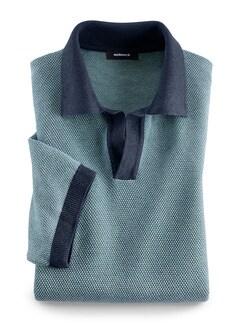 Strick- Polo Kurzarm Strick- Polo Kurzarm