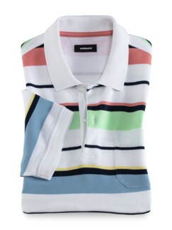 Baumwoll-Polo Miamistreifen Baumwoll-Polo Miamistreifen