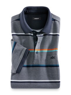 Extraglatt-Polo Bicolor Streifen Extraglatt-Polo Bicolor Streifen
