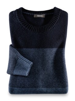 Streifen Pullover Cashmere-Mix Streifen Pullover Cashmere-Mix