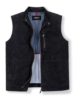 Wildleder-Weste Wildleder-Weste