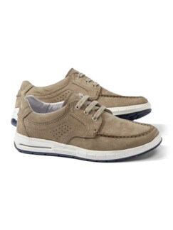 Active Air Leder Sneaker Natur Detail 1