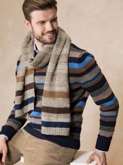 Grobstrickschal Mix&Match Grobstrickschal Mix&Match