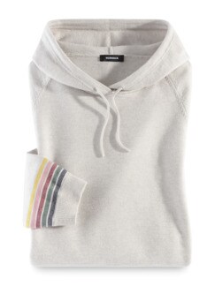 Strick-Hoodie Ringelspiel