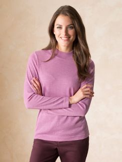 Merino Mix Stehbund-Pullover Merino Mix Stehbund-Pullover