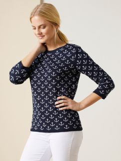 Pullover Schiff-Ahoi Pullover Schiff-Ahoi