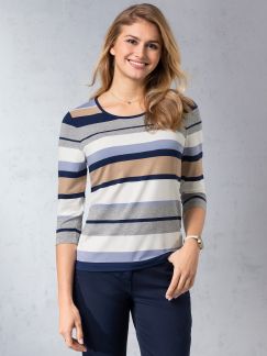 Viskose Streifenshirt Viskose Streifenshirt