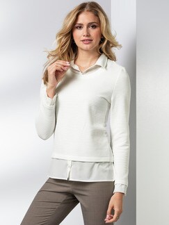 Easycare Sweatshirt Blusenkragen Easycare Sweatshirt Blusenkragen