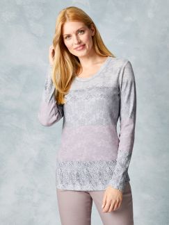 Shirt Spitzenstreifen Shirt Spitzenstreifen