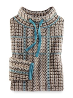 Karo-Flauschpullover Country Life Karo-Flauschpullover Country Life