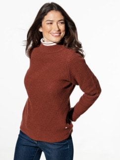 Cashmino Stehkragen-Pullover Cashmino Stehkragen-Pullover