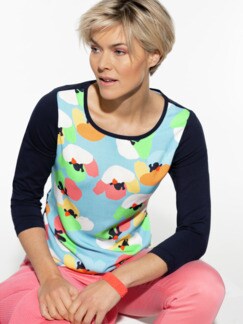 Viskoseshirt Blumenfest Viskoseshirt Blumenfest