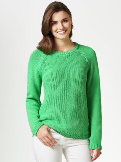 Bändchengarn-Pullover Frontstruktur Bändchengarn-Pullover Frontstruktur
