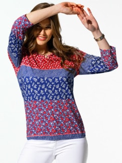 Blouson-Shirt Streublumen Blouson-Shirt Streublumen