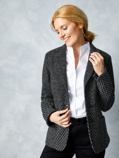 Blazer Fischgratmuster Blazer Fischgratmuster