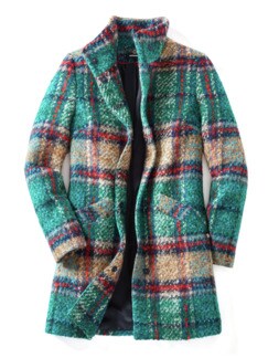 Karo-Wolljacke-Multicolor Karo-Wolljacke-Multicolor