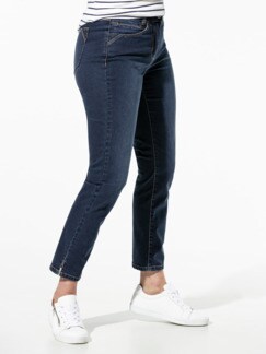 7/8 Coolmax Jeans Dark Blue Detail 1