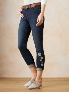 NYDJ Ankle Blumenstickerei NYDJ Ankle Blumenstickerei