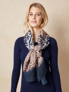 Jacquardschal Ornamentik Jacquardschal Ornamentik