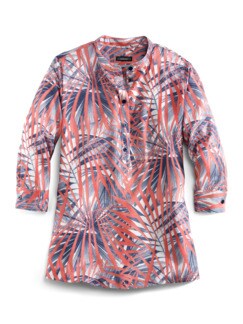 Viskose-Shirtbluse Künstlerdruck Viskose-Shirtbluse Künstlerdruck