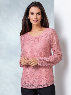 Bluse mit Spitze Bluse mit Spitze