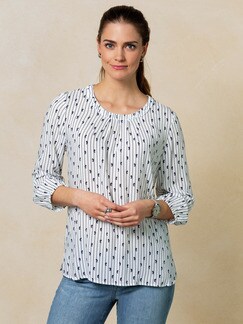 Viskose Shirtbluse Wellenspiel Viskose Shirtbluse Wellenspiel