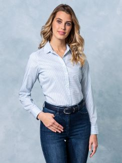 Easycare Hemdbluse Streifenspiel Easycare Hemdbluse Streifenspiel