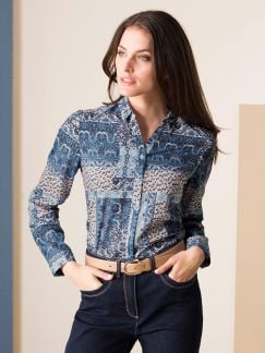 Patchwork Bluse Patchwork Bluse