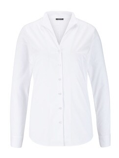 Extraglatt-Bluse Kelchkragen Extraglatt-Bluse Kelchkragen